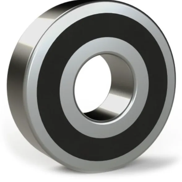Deep Groove Ball Bearing — 2RS / tutup karet